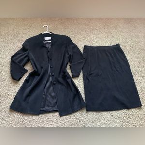 COPY - Fashion Kay Black Skirt Suit
